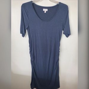 Blue Maternity dress -size medium